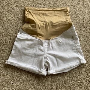 Indigo Blue Maternity Shorts